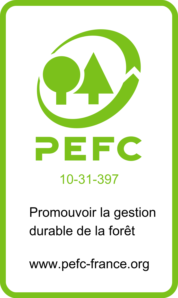 Logo certification PEFC Scierie Leichtnam à Bitche